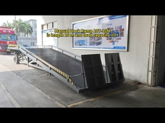Manual dock ramp