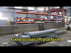 Fixed scissor lift platform