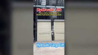 Elevador hidráulico de carga — Facilite o manuseio vertical de materiais