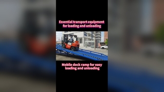 Heavy Duty Hydraulic Dock Ramp 10 Ton