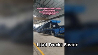 Heavy Duty Dock Ramp Load Trucks Fast