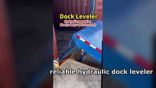 Make loading and unloading easier with a reliable hydraulic dock leveler.